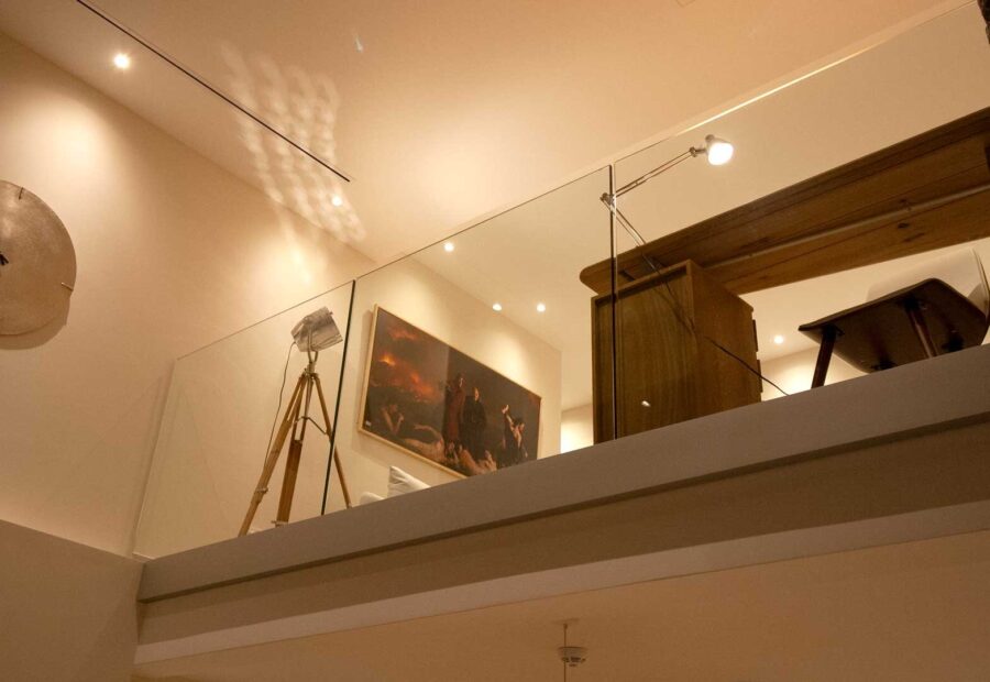 Upstairs landing